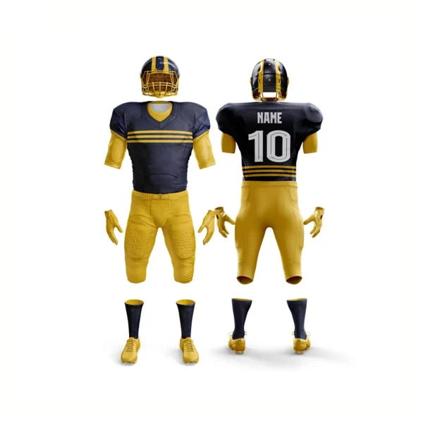 Custom American Football Uniform for Men – Personalized Jersey & Pants Set by Stridout International