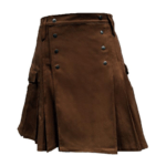 Dark Brown Utility Kilt
