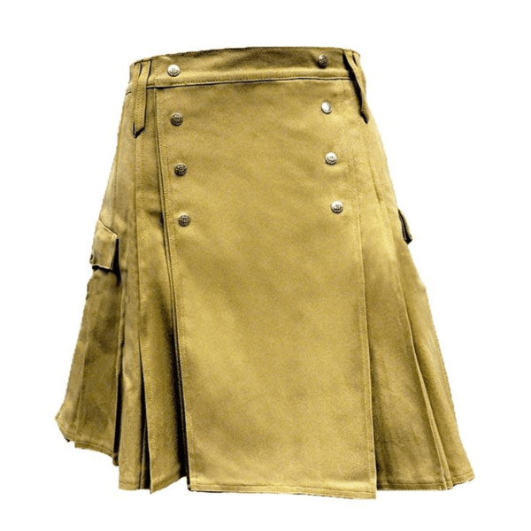 Khaki Utility Kilt